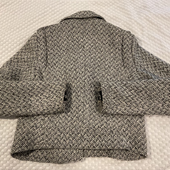 Small Wool Moto Herringbone Jacket by GAP - Picture 8 of 10